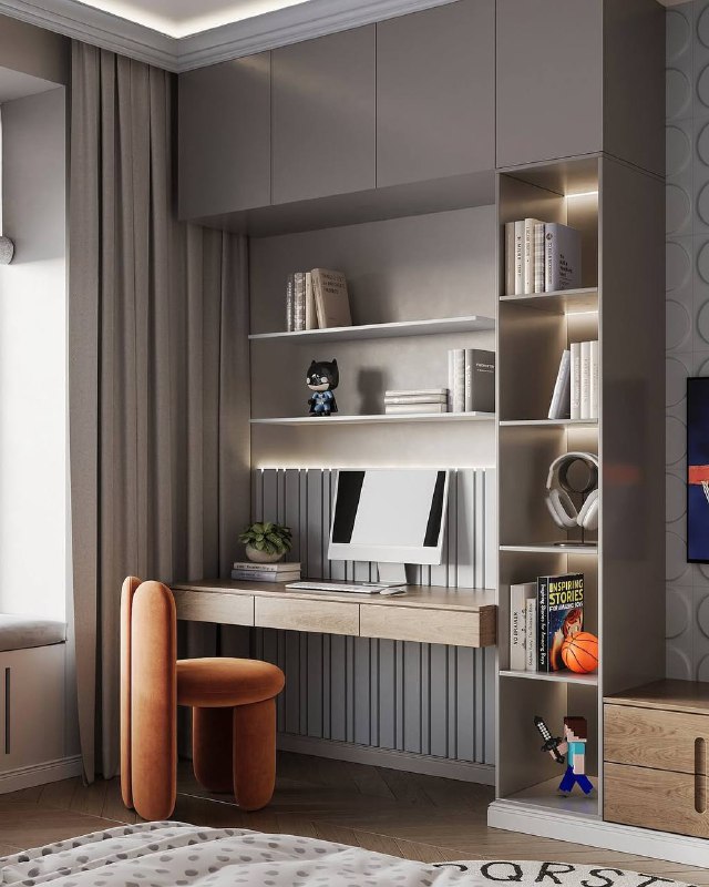 Стильная детская комната от Alimur Design