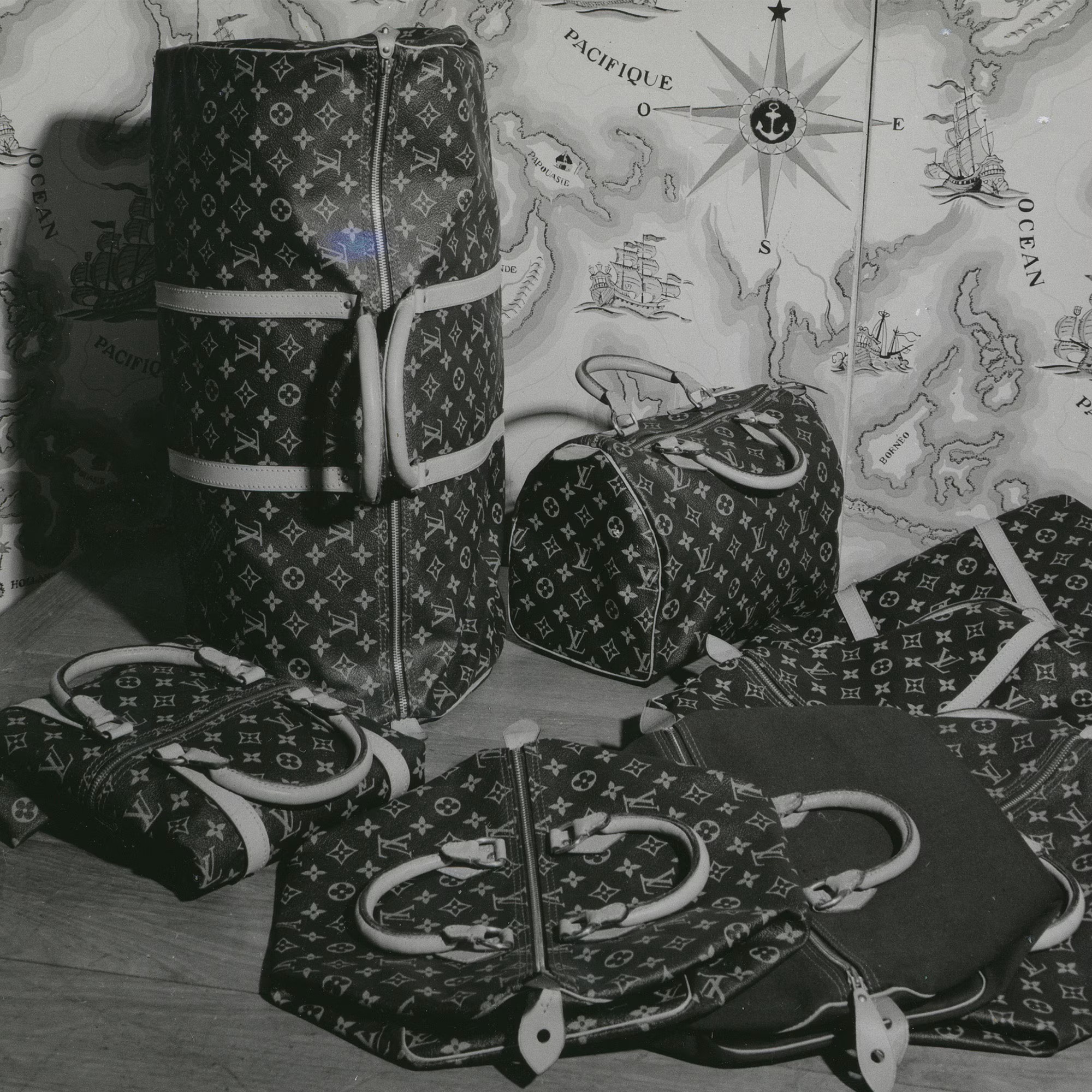 Оригинальная монограмма Louis Vuitton, 1896